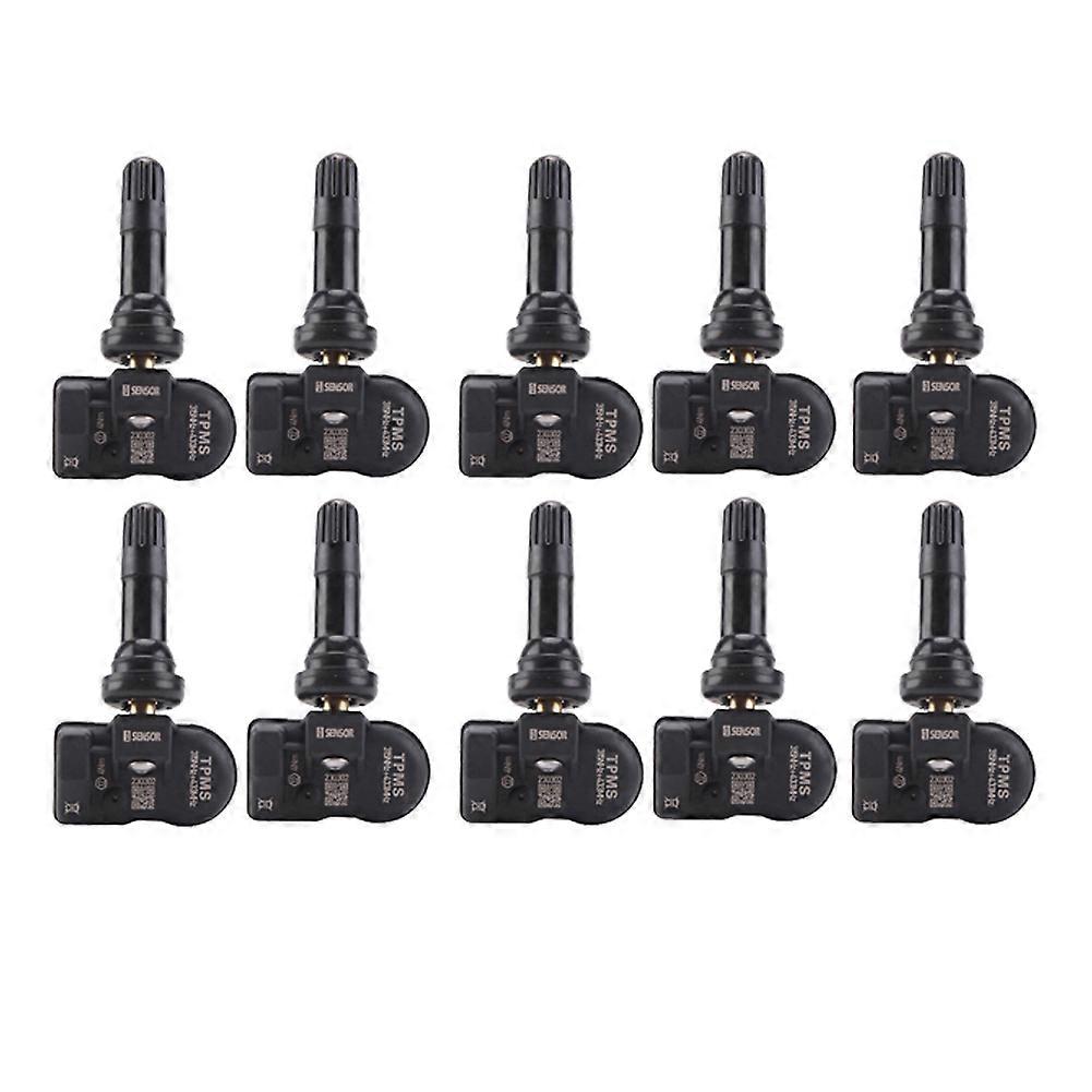 10 stk TPMS dekktrykksensor programmerbar for Autel TS408 TS508 ITS600 433MHz 315MHZ 2 i 1 MX sensormonitorsystem