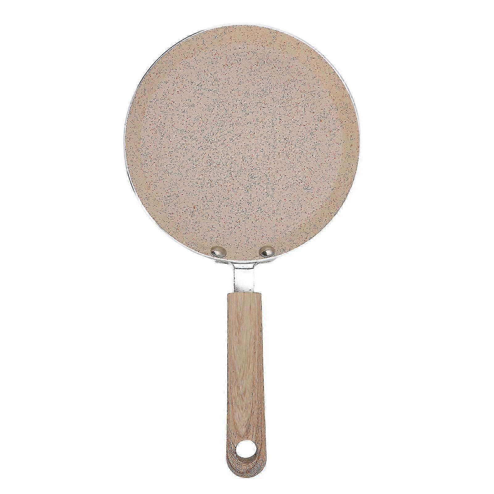 18cm Non-Stick Frying Pan with Handle - Aluminium Alloy Flat Base for Perfect Pancakes and Breakfasts