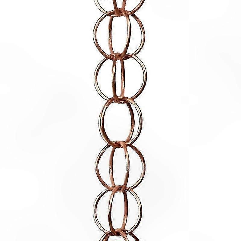 Rain Chain for Garden Gutters with Adapter, Thick Flower Cups for Downspout Replacement