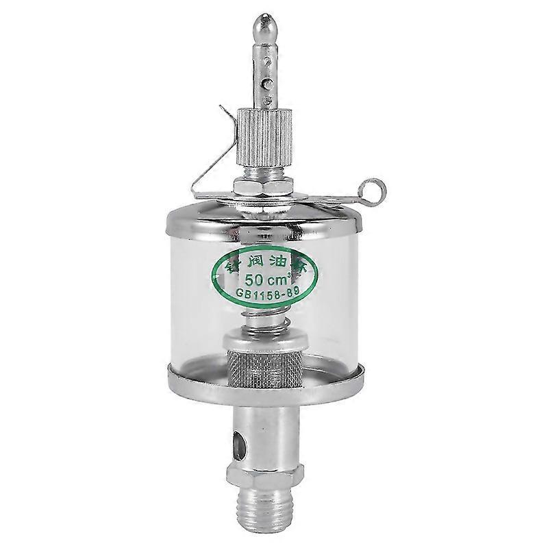 For 50ml Engine Machine Lubricator Oil Drip Feed Oiler Clearsilver