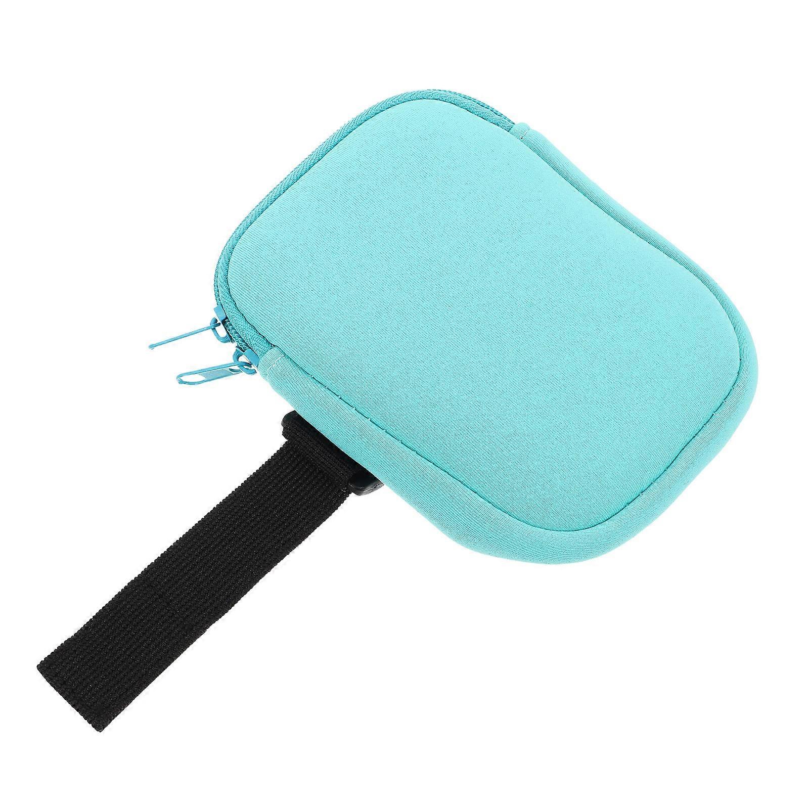 It seems like you're referring to a product listing or description for an **insulated water bottle sleeve** with added features like **pockets**,