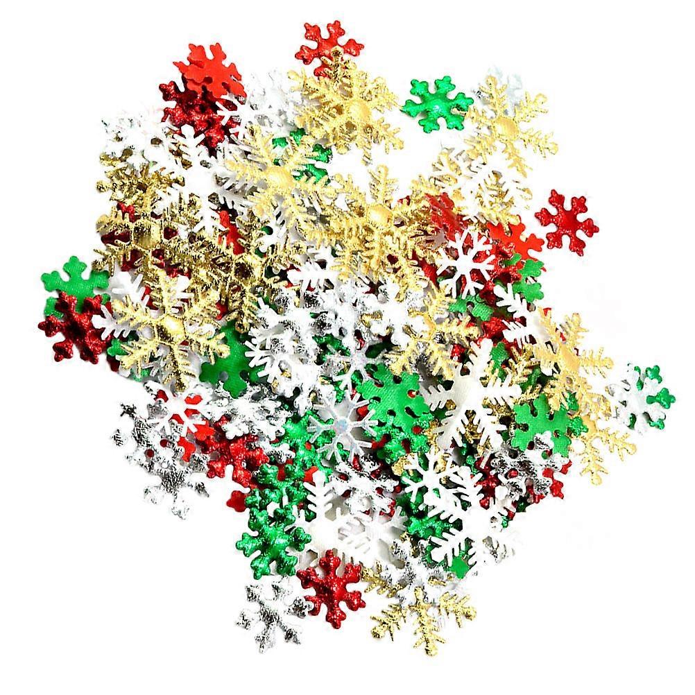 Snowflake Table Decorations Christmas Theme Snowflake Pendant Appearance Party Decor Craft Enthusiasts 200Pcs