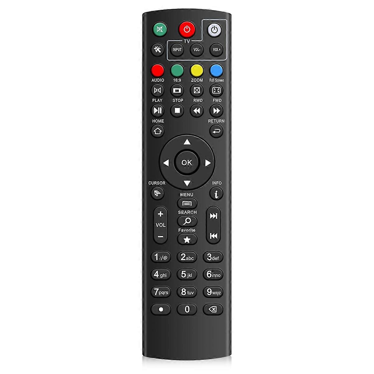 Universal Remote Control for Super Box S1,S2,S3,S4, S5,S6,Octastream Q1,Elite II,MAX IV,Elite Max,and MagaBox
