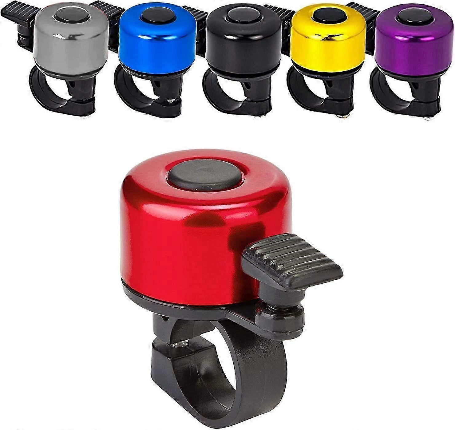 1PCS Bike Bell with Loud and Crisp Clear Sound,Red