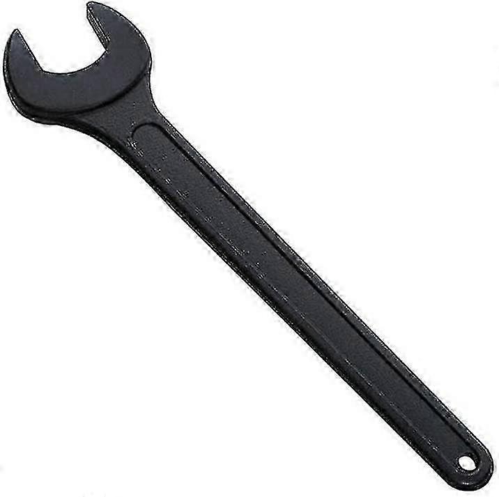 Compression Joint Wrench Single End Wrench Open End Flat Wrench (black) (1pcs)
