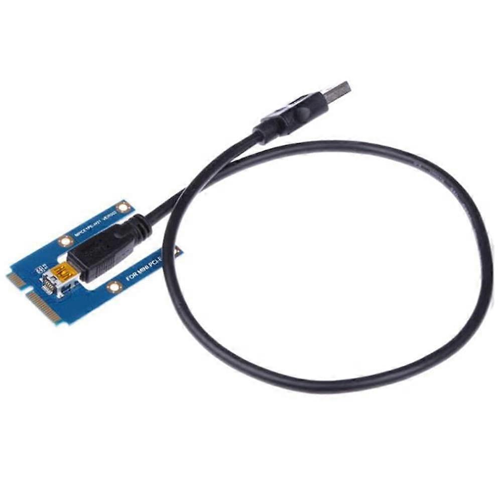 USB 3.0 Mini PCIE To PCIe PCI Express 1X To 16X Extender Riser Card Adapter Extension Cable For Mining GPU Riser PCIe