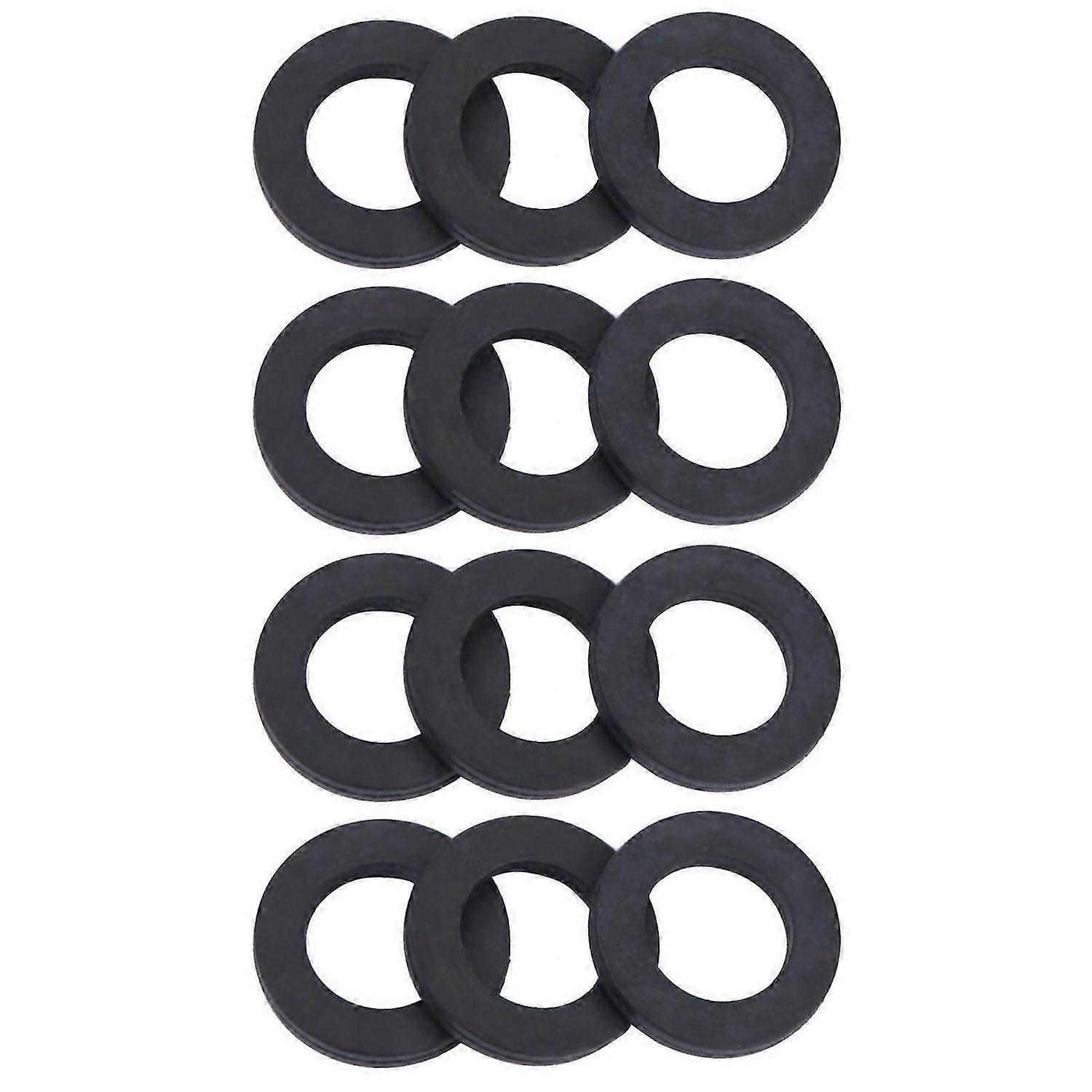 High quality 12pcs black rubber pads (6 points)