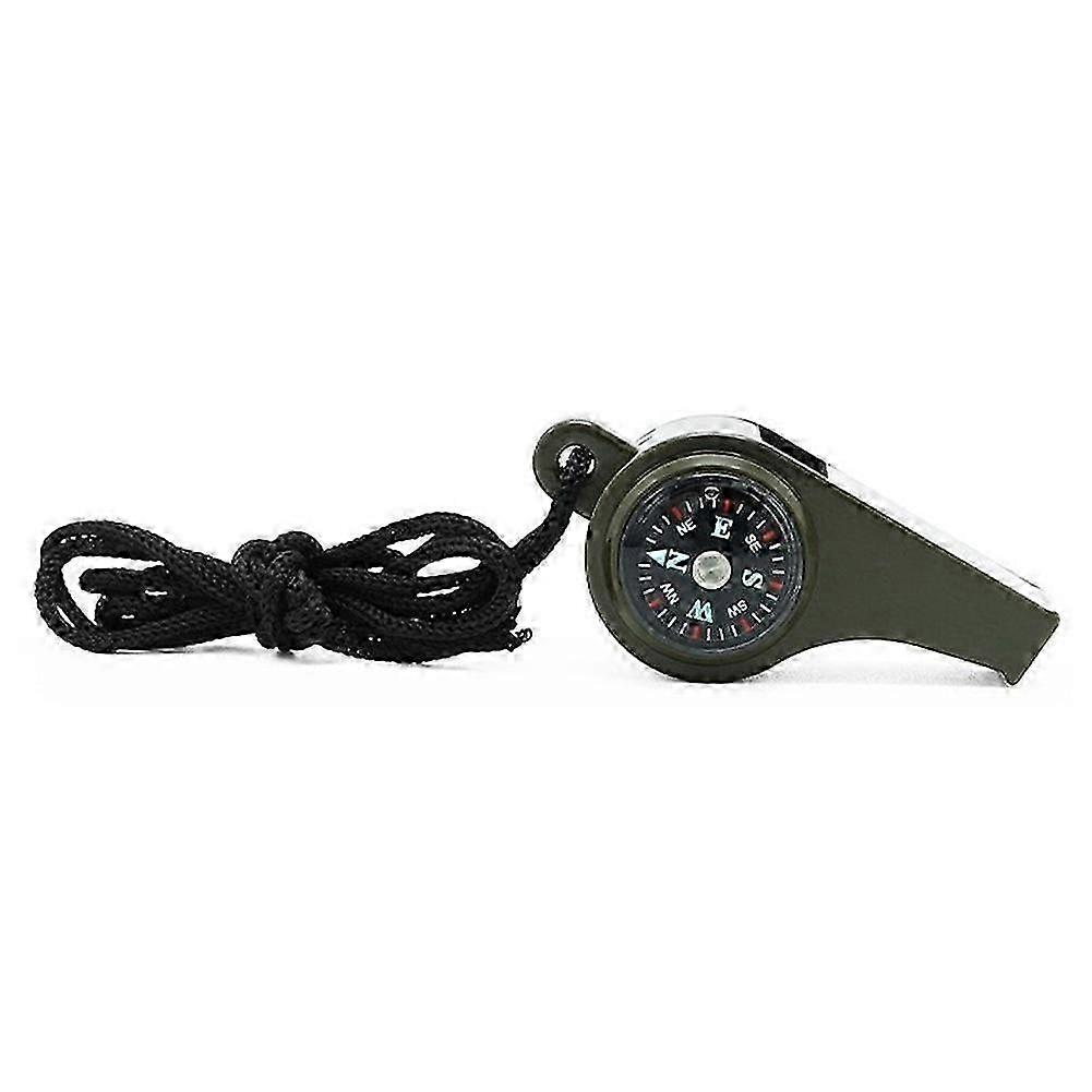 2025 Outdoor Whistle Multifunctional 3 in 1 Survival Whistle with Compass