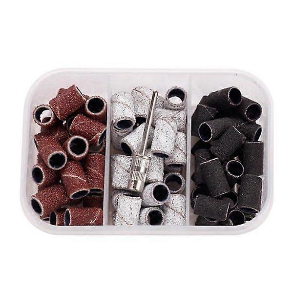 Sanding Belt in Box - 80 - 120 - 180 incl. bits Multicolor Assorted