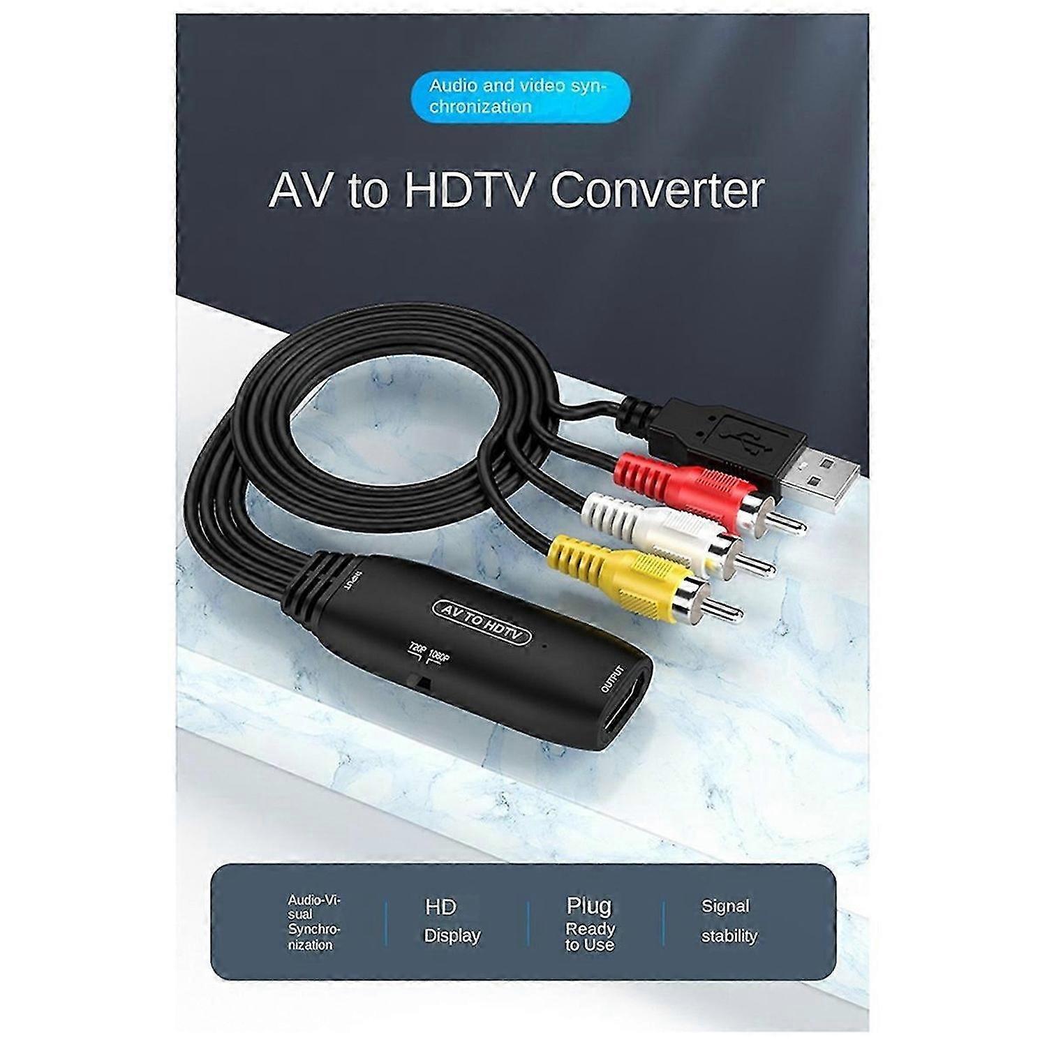 -Compatible To -Compatible Composite Adapter Converter