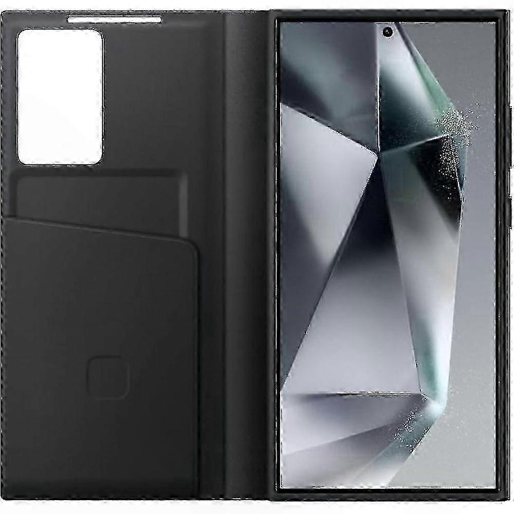 Galaxy S23 Ultra Smart View Wallet Case in Schwarz