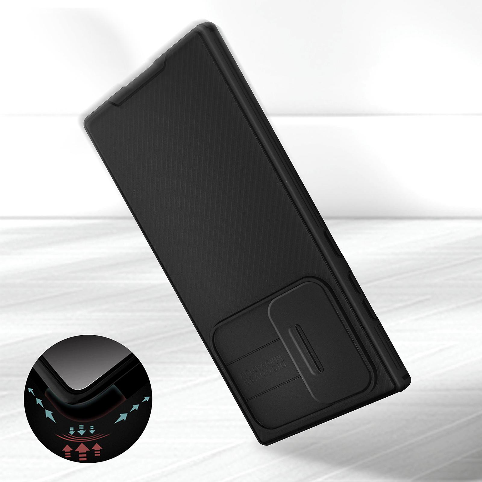 Nillkin CamShield Schutzhülle mit Kameraschutz S22 Ultra – Schwarz ...