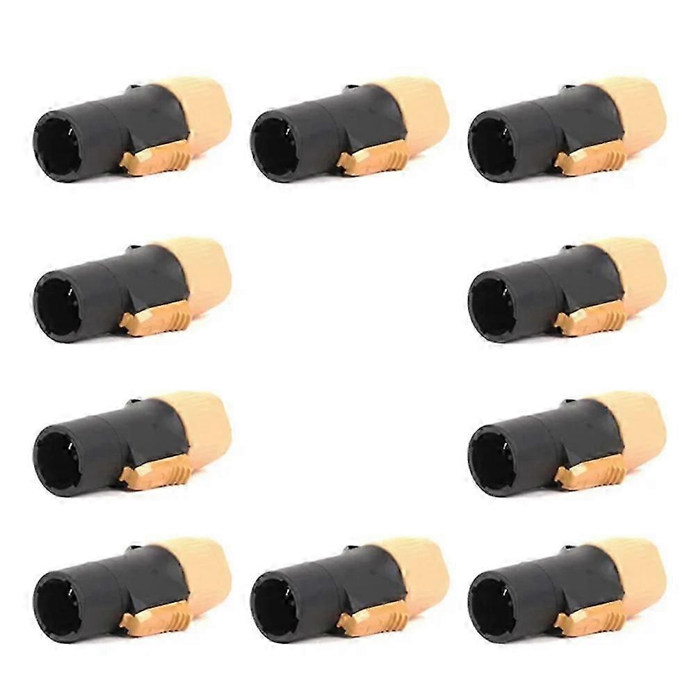 10 stuks 3-pins True Locking Connector mannelijke stekker NAC3FX-W geel