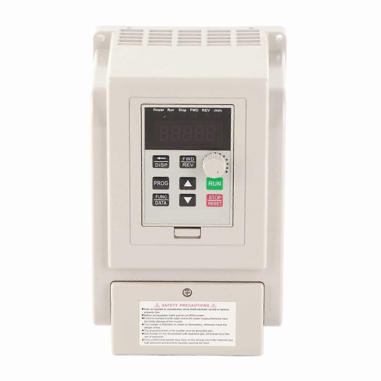 AC 220V 1.5KW Variable Frequency Drive VFD Speed Controller for 3phase Motor