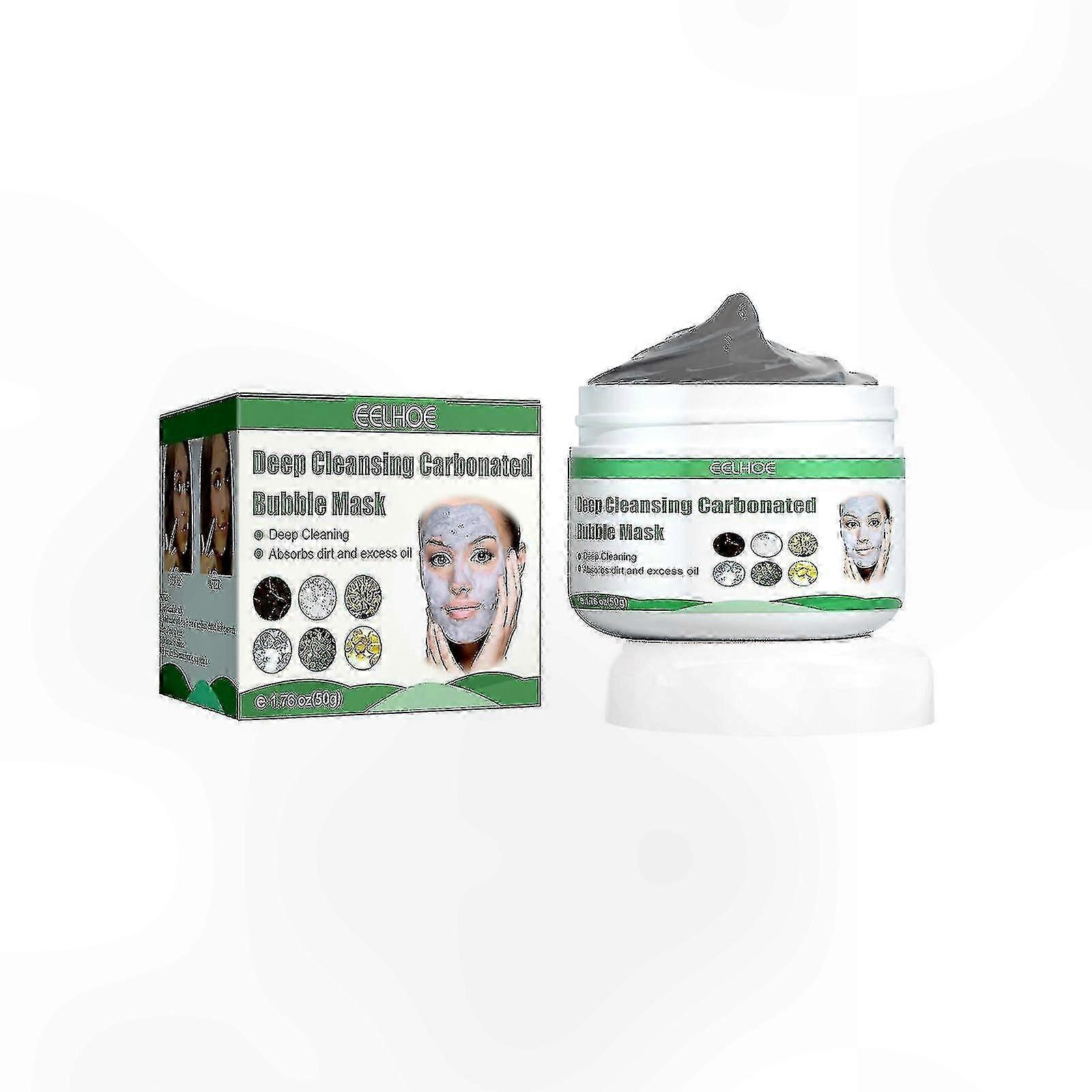Bubble Mud Mask for Deep Cleansing and Hydration, Soft Blackhead Removal Solution
