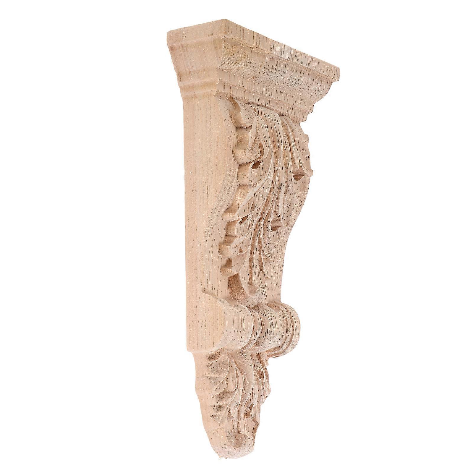 Wood Corbels European Corbel for Decorative Use 5Pcs Carved Style Corbels