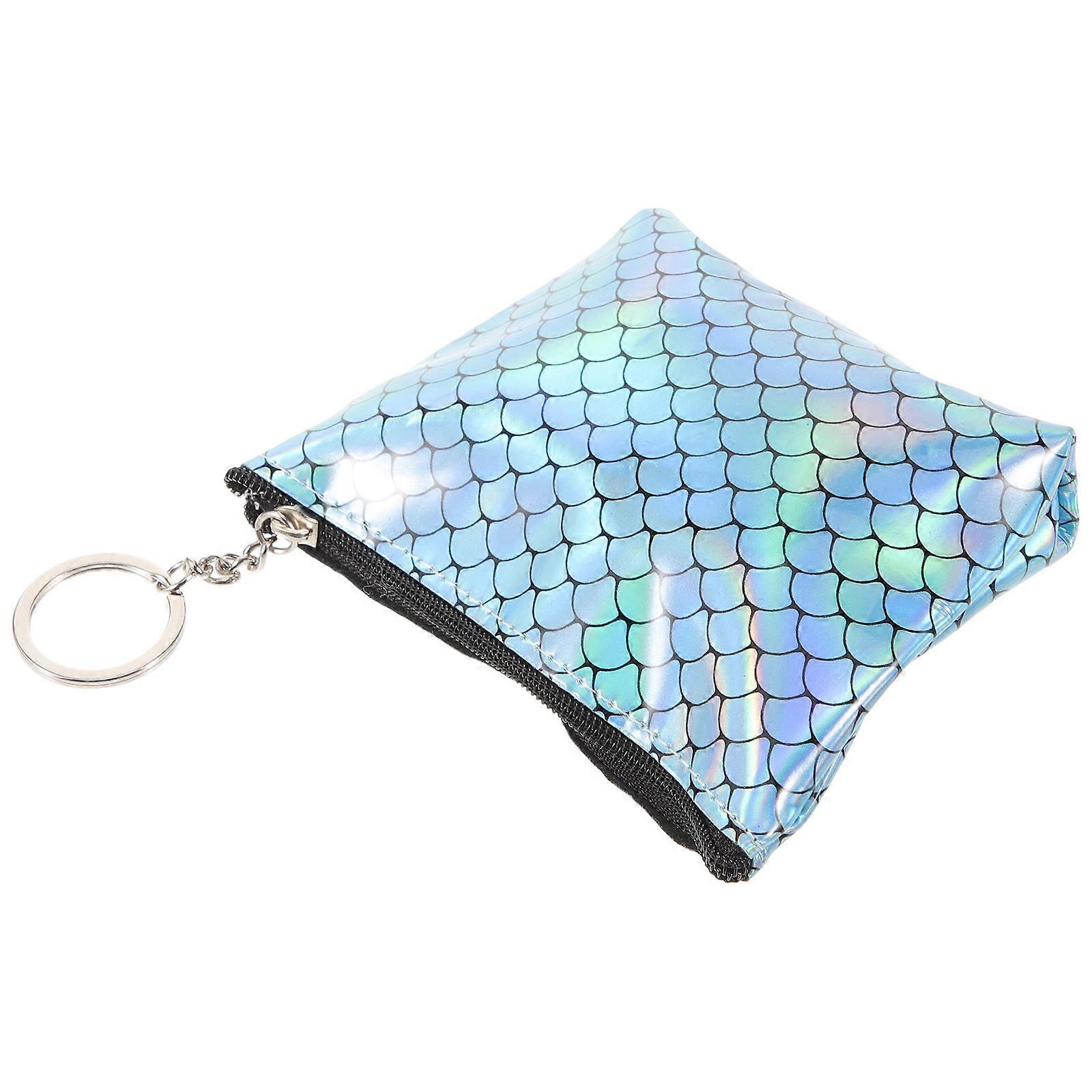 Purse Small Wallet for Storage Coins Featuring Zipper Design
