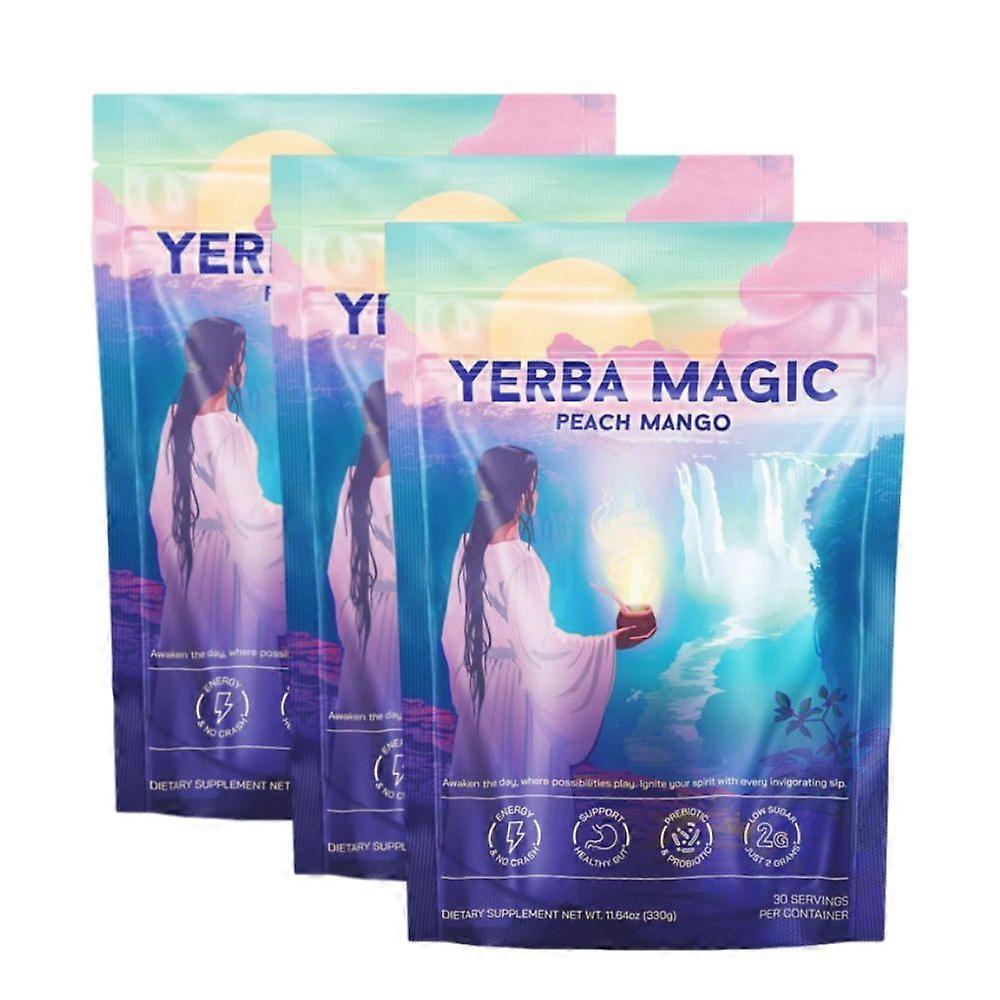 1-3 Beutel Yerba Mate Instant-Teepulver mit Präbiotika