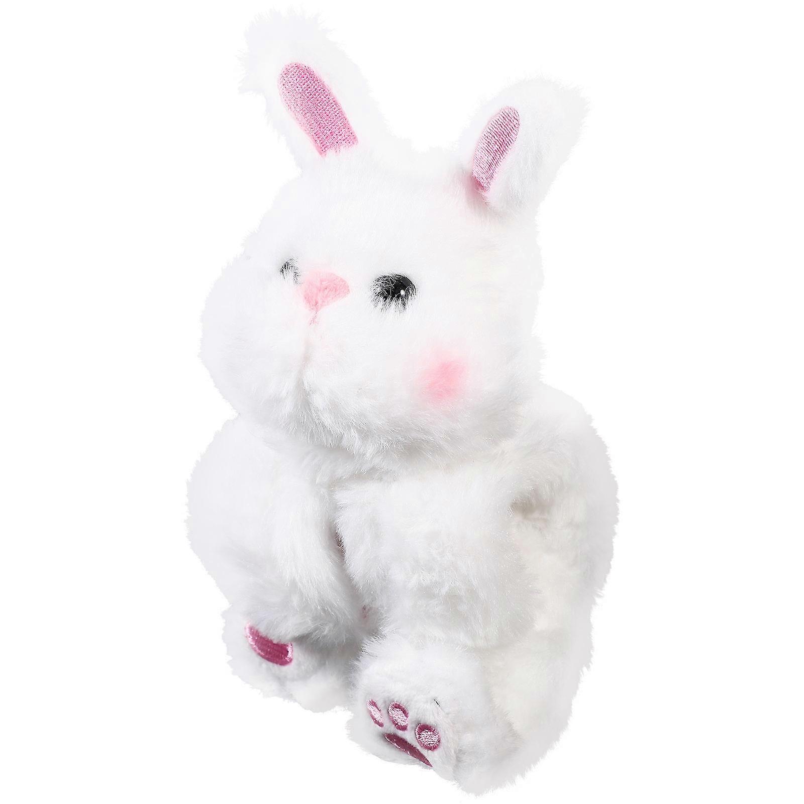 Animal Shape Slap Bracelet Rabbit Plush Wristband for Kids Playing
