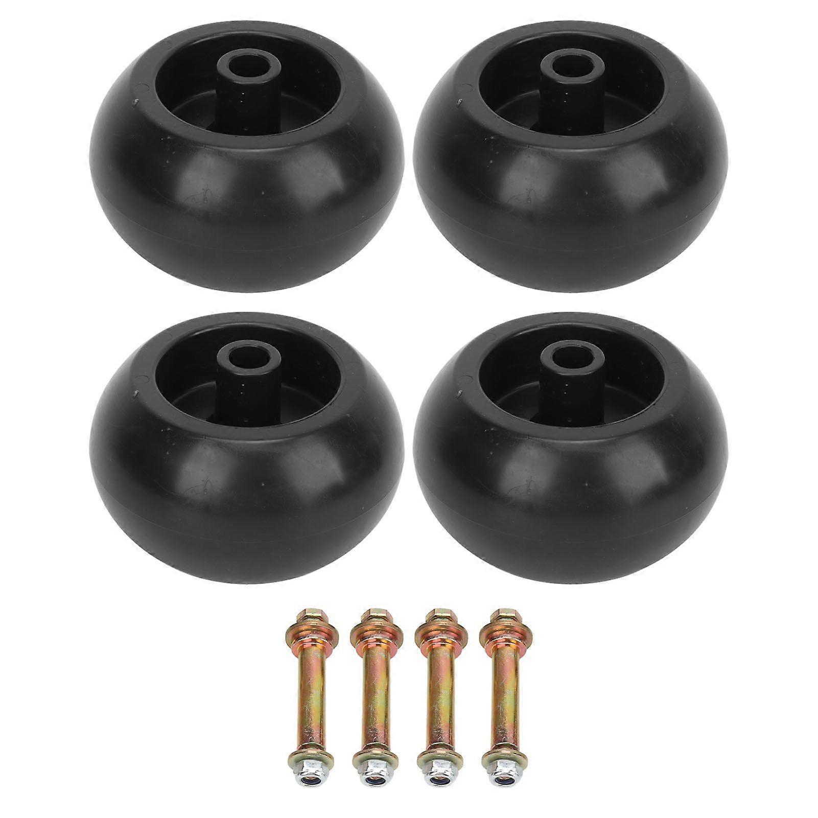 4-Pack 103 3168 Mower Deck Wheel Kit, Flat & Scalp Proof, for Exmark Explorer