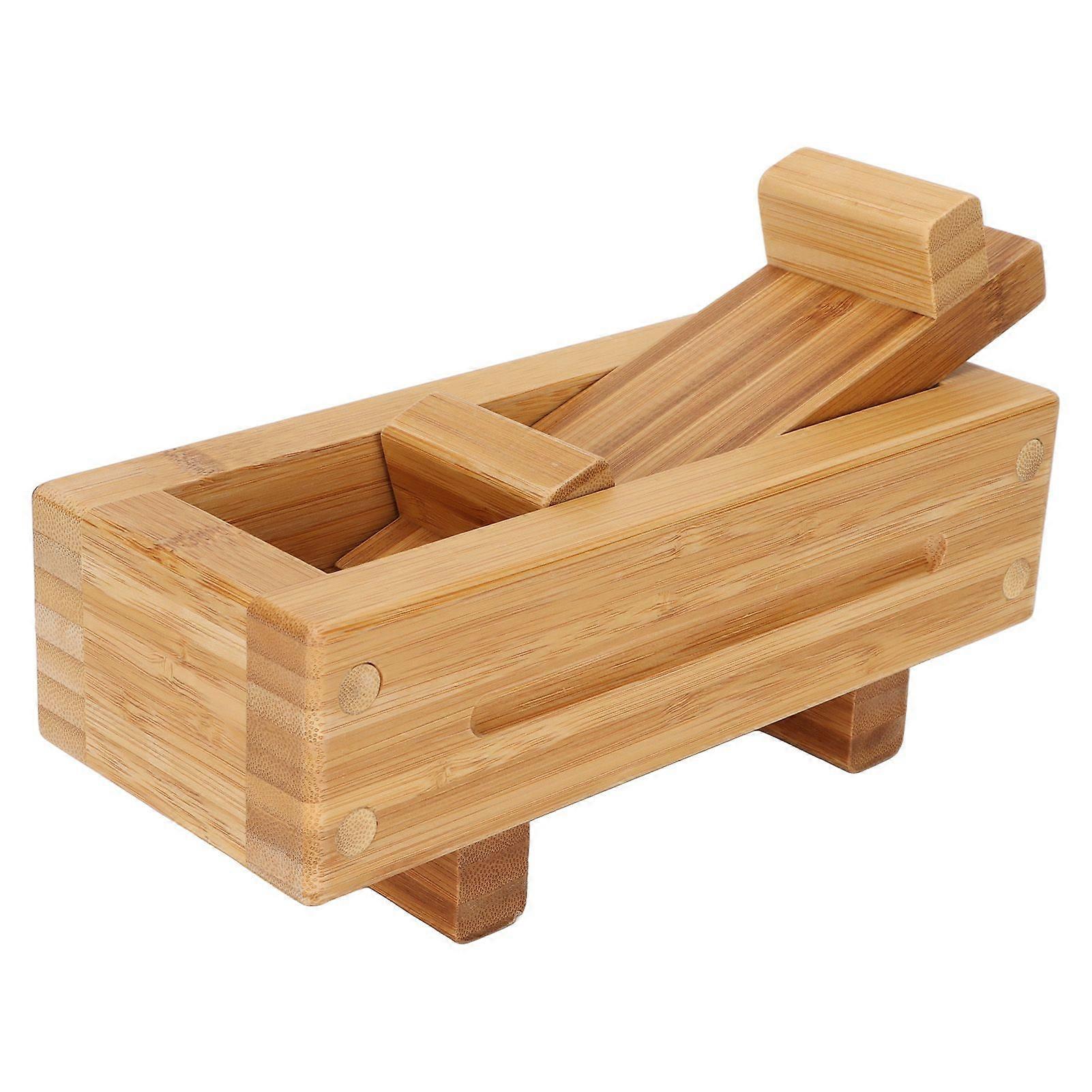 Wooden Sushi Mold, Rectangular, Odorless, Portable, for Kitchen