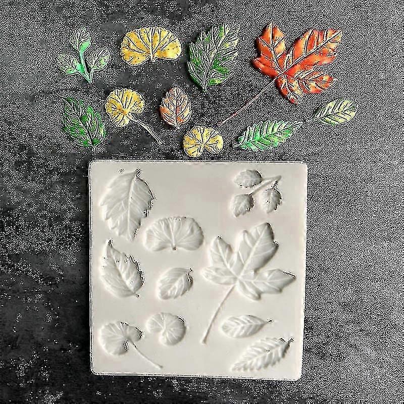 Javorový list Ginkgo List tvar silikonová forma