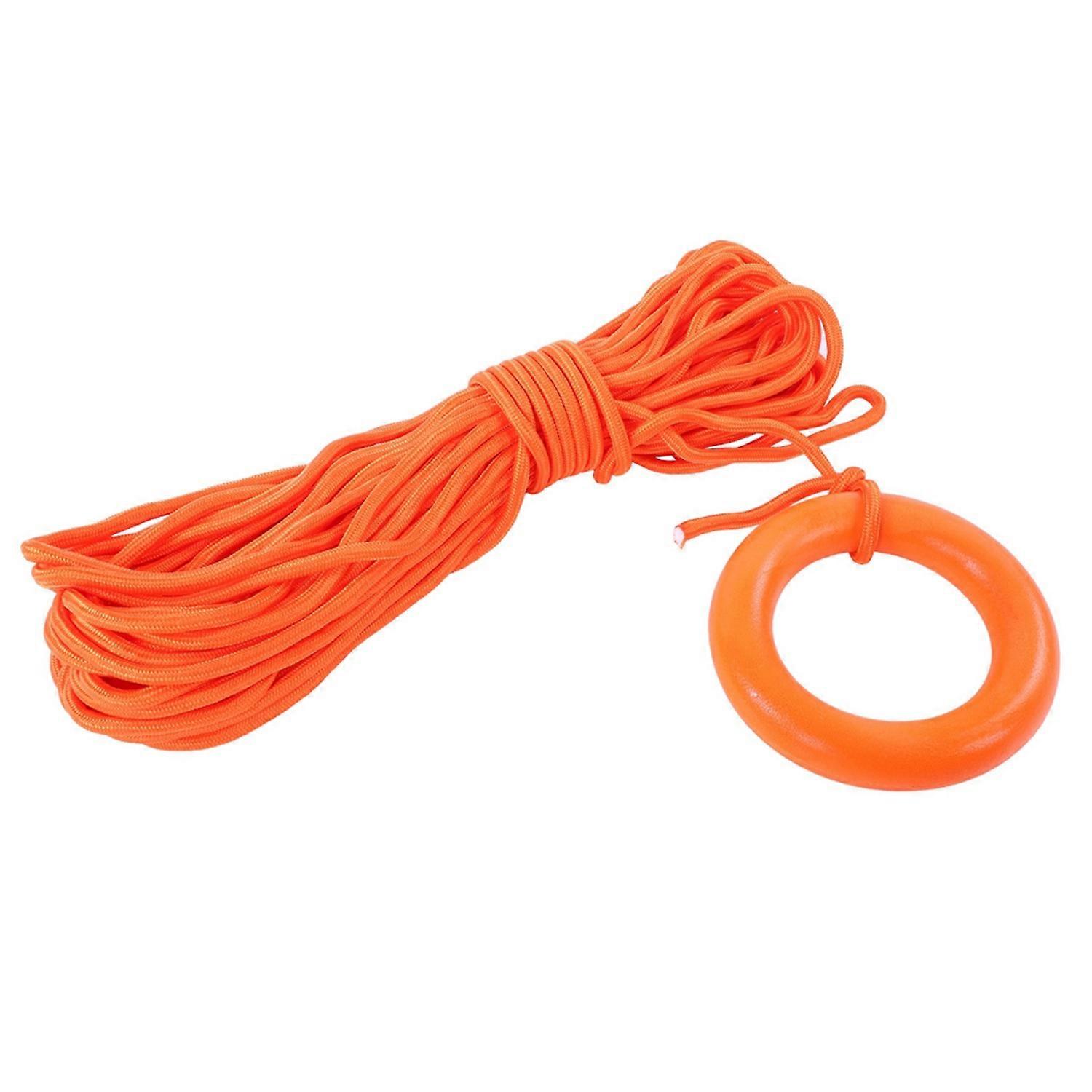Our lifesaving rope can float on water, which can be equipped with life buoy, life jacket and life r