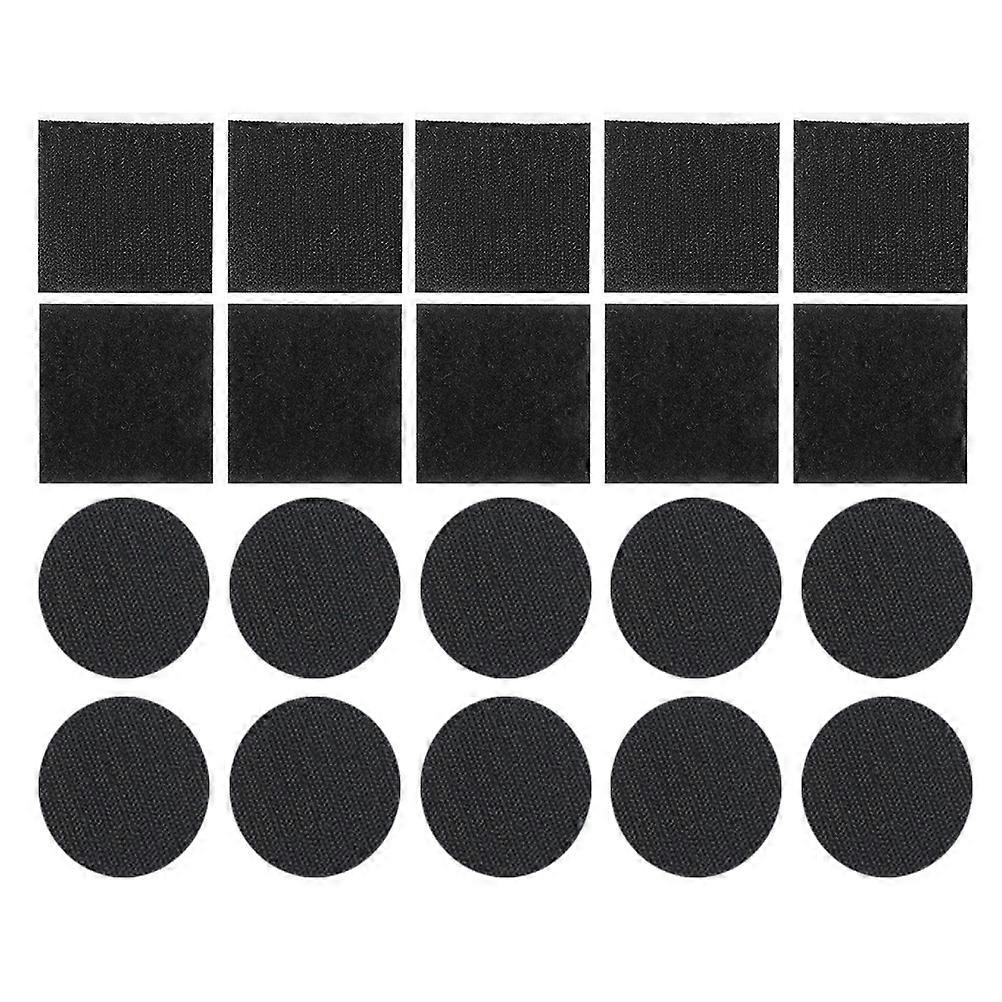 Self-Adhesive Fixing Stickers Black for Fixation 480Pcs Set