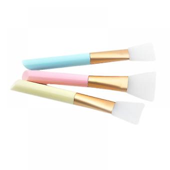 Veeki 3pcs Silicone Mask Makeup Brush Set Brush Cleansing Brush Face Brush Cleaning Artifact Makeup Tools