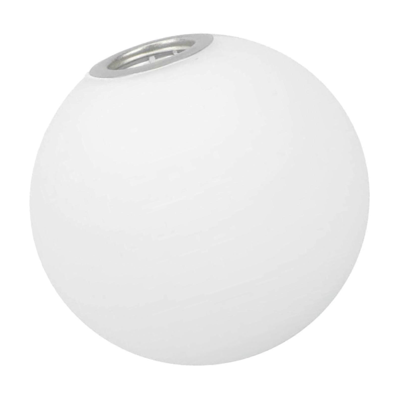 Glass Ball Lamp For Dresser, 12cm White, ABS Replacement Light Shade, ImpactResistant, Wide Application