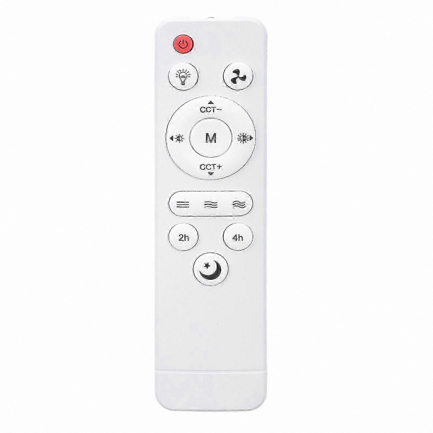 IR Remote Control for E27 Ceiling Fan Lights with Dimming and Color Change Function