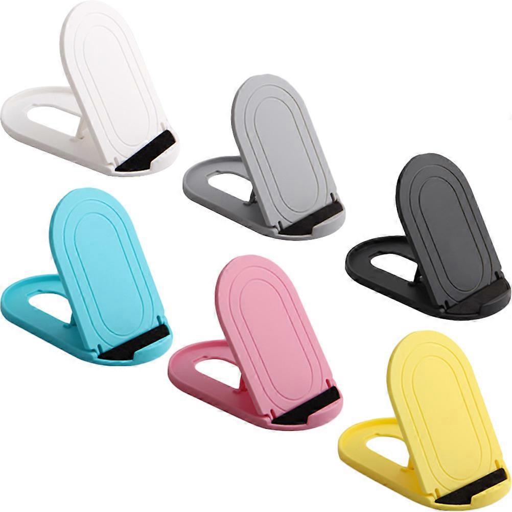 Cell Phone Holder Foldable Phone Stand for Home Use 12Pcs Assorted Color