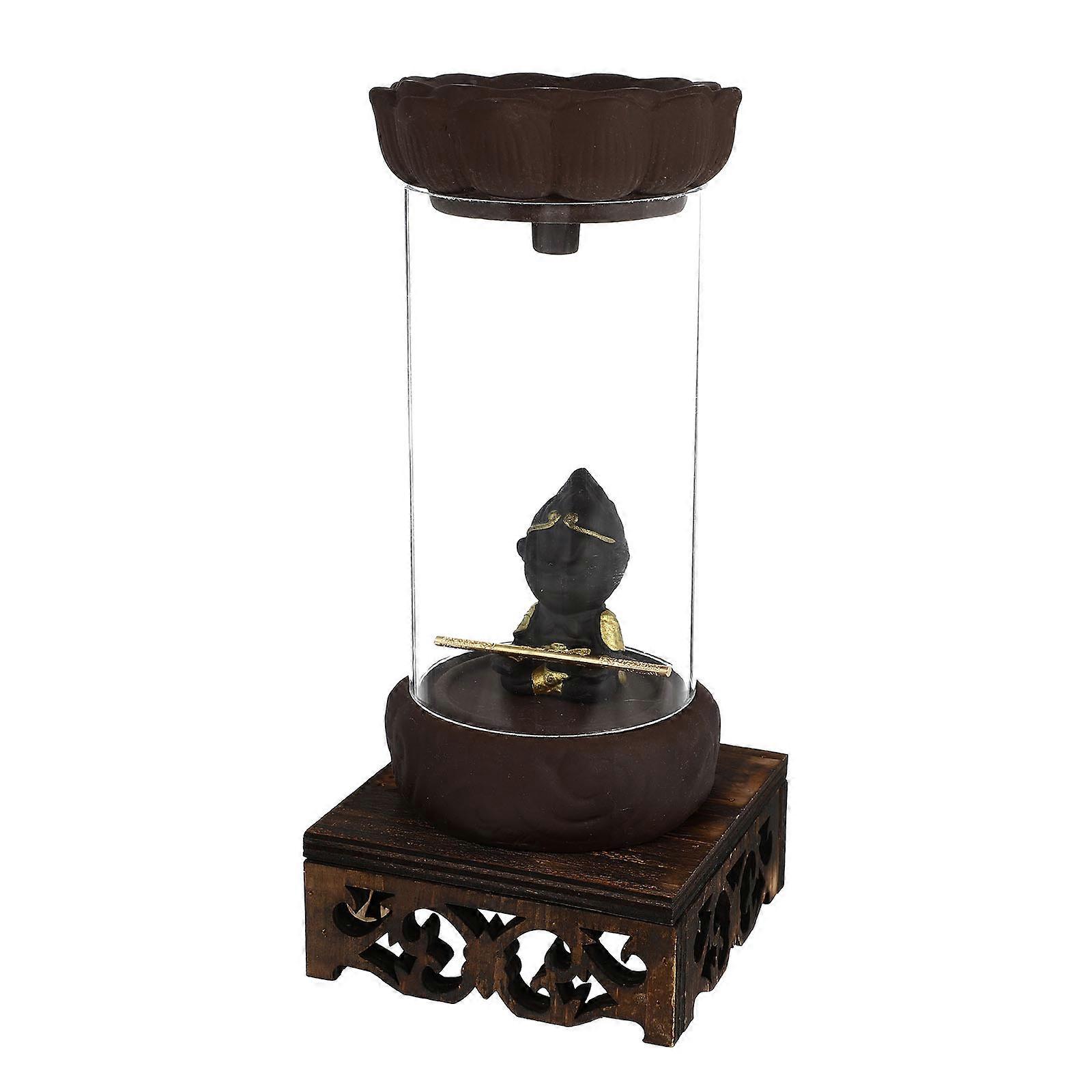 Backflow Aroma Stove Creative Incense Burner for Decoration 2Pcs