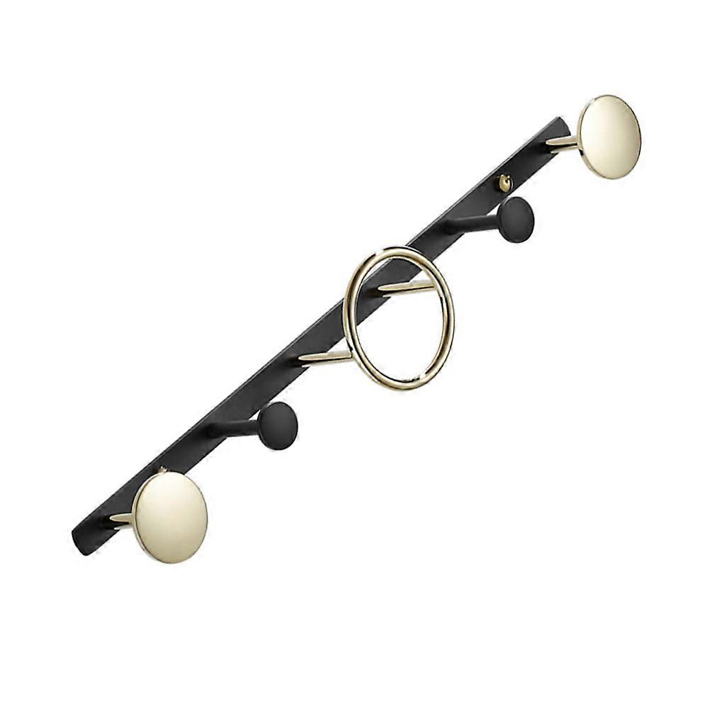 Bathroom Brass Wall-Mounted Clothes Hook for Storage 2Pcs Hooks