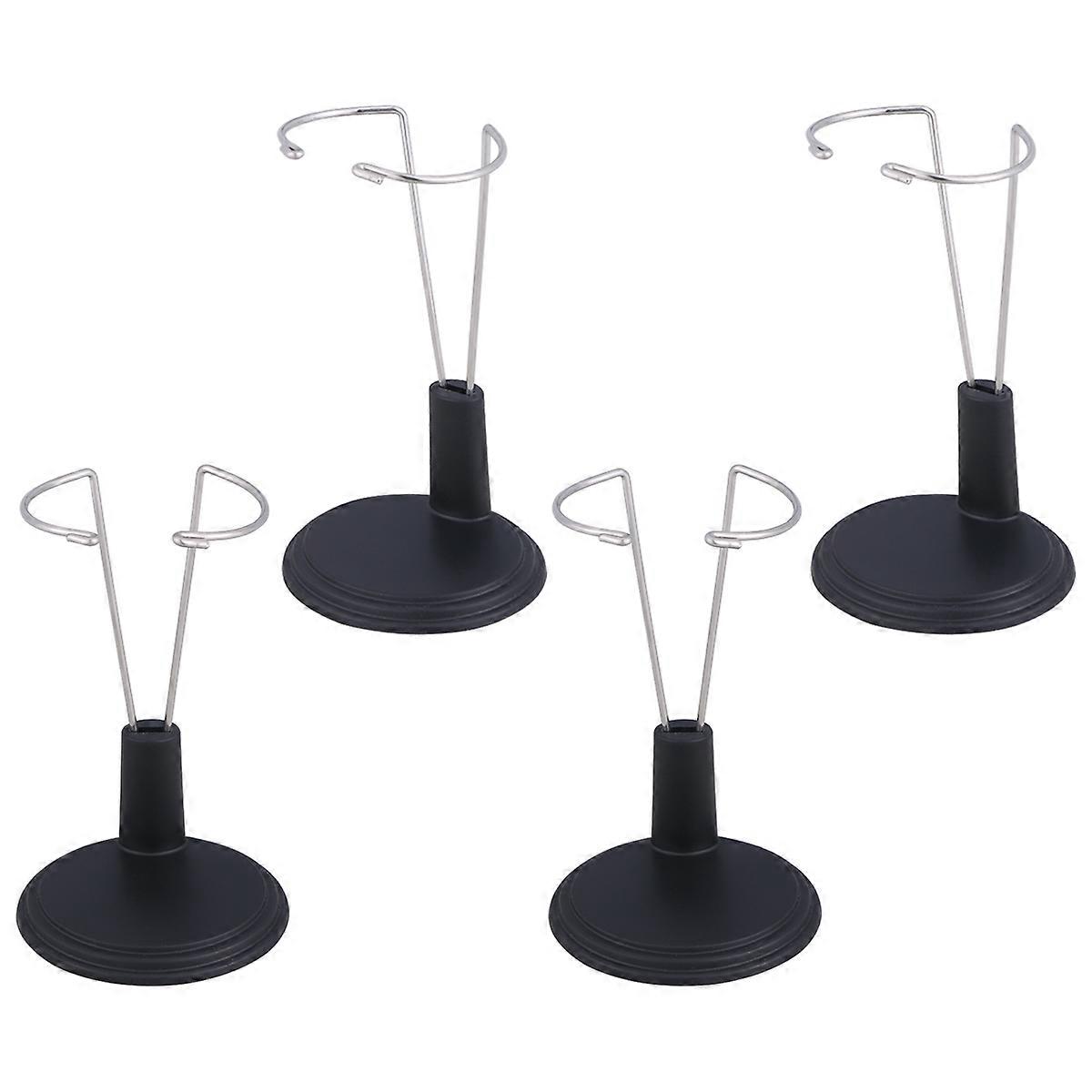 Creative Doll Stand Bracket Support for 28Pcs Black Portable Bear Stand