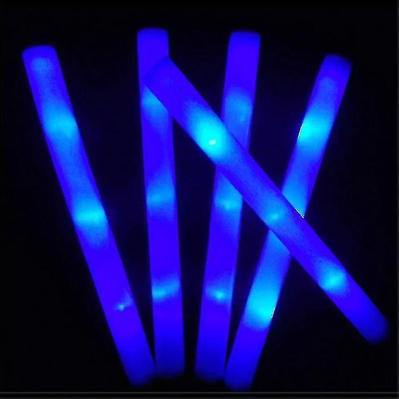 60pcs Stick Glow Sticks Rgb Led Glow Foam Stick Glow Sticks Dark Light For Party-Yvan