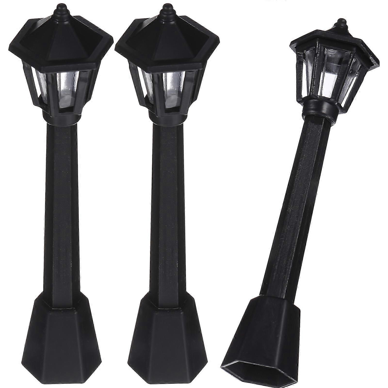 Simulation Lights Micro Landscape Figurines for Decoration 15Pcs Set