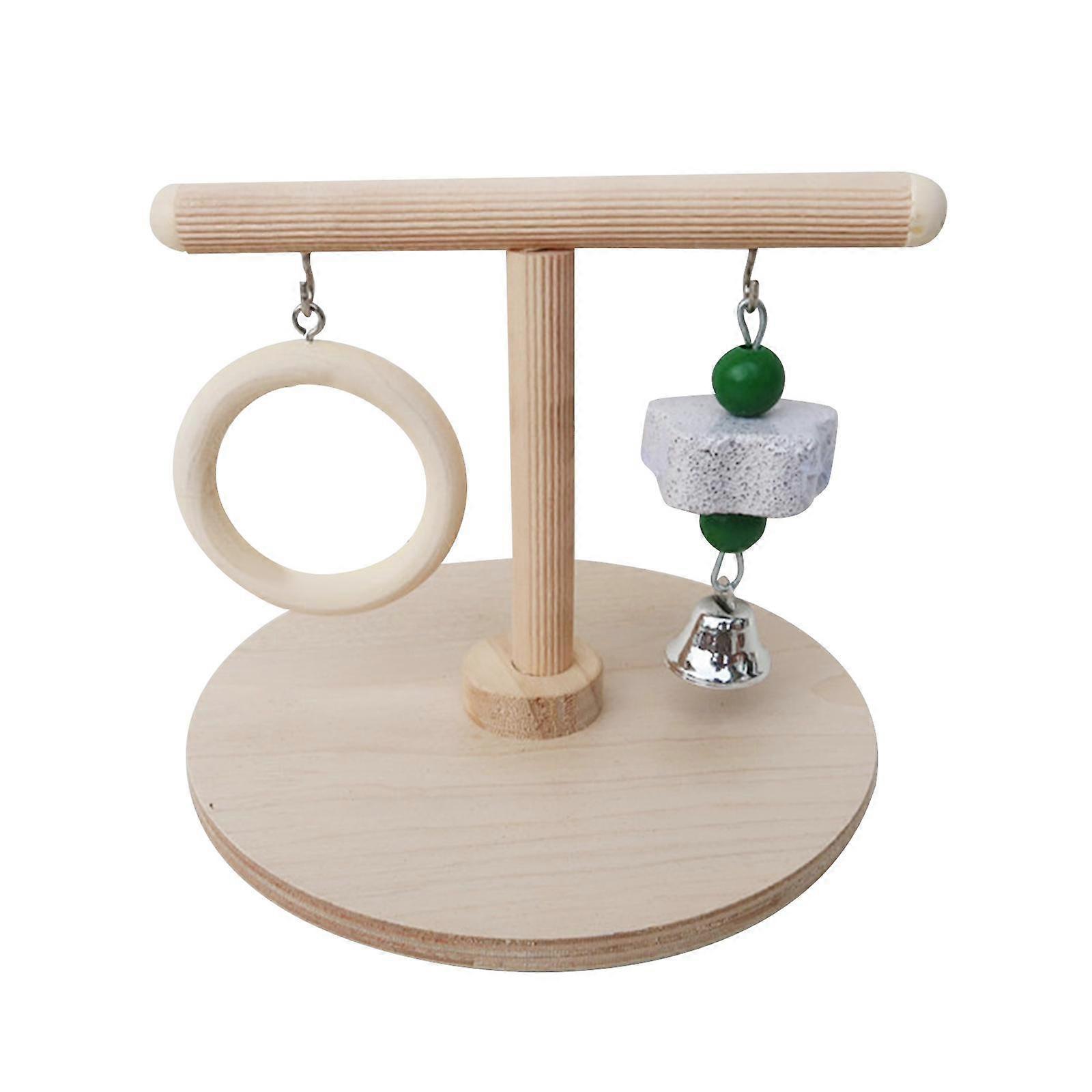Parrots Playstand Tabletop Bird Stand Tabletop for Cockatiels Cockatoo Macaw