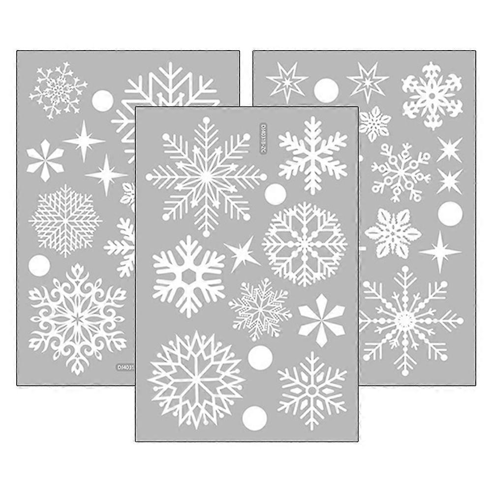 Assorted Color Window Cling Glass Window Decal for Home Use 24 Sheets