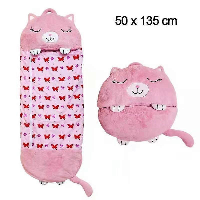 Sleeping Bag - PIMPIMSKY - Happy Nappers - 135 x 50 cm - Cotton - Pink