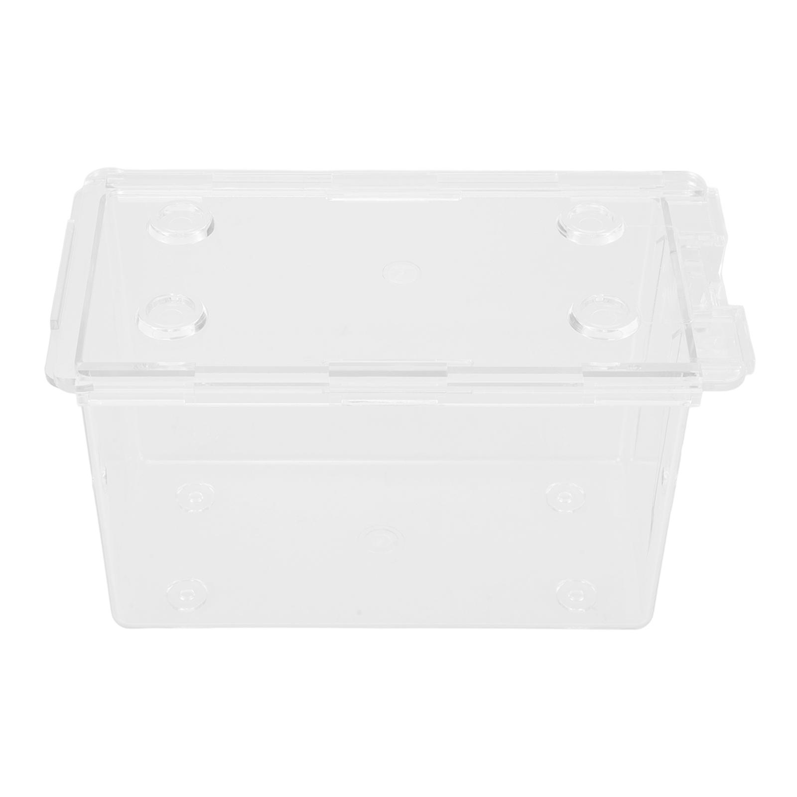 Plastic Card Organizer Card Holder for Storage Portable Clear Box