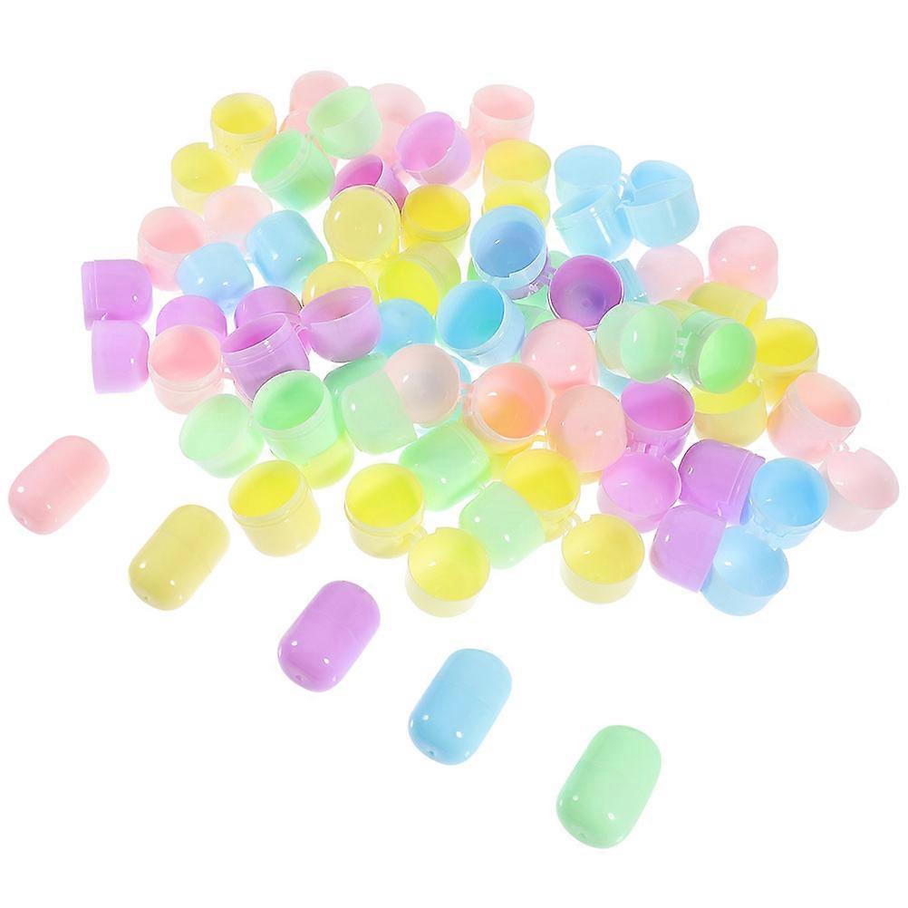 Empty Prize Capsules For Claw Machines Kids Safe Storage 1.9×1.3×1.3in Party Favors 100Pcs