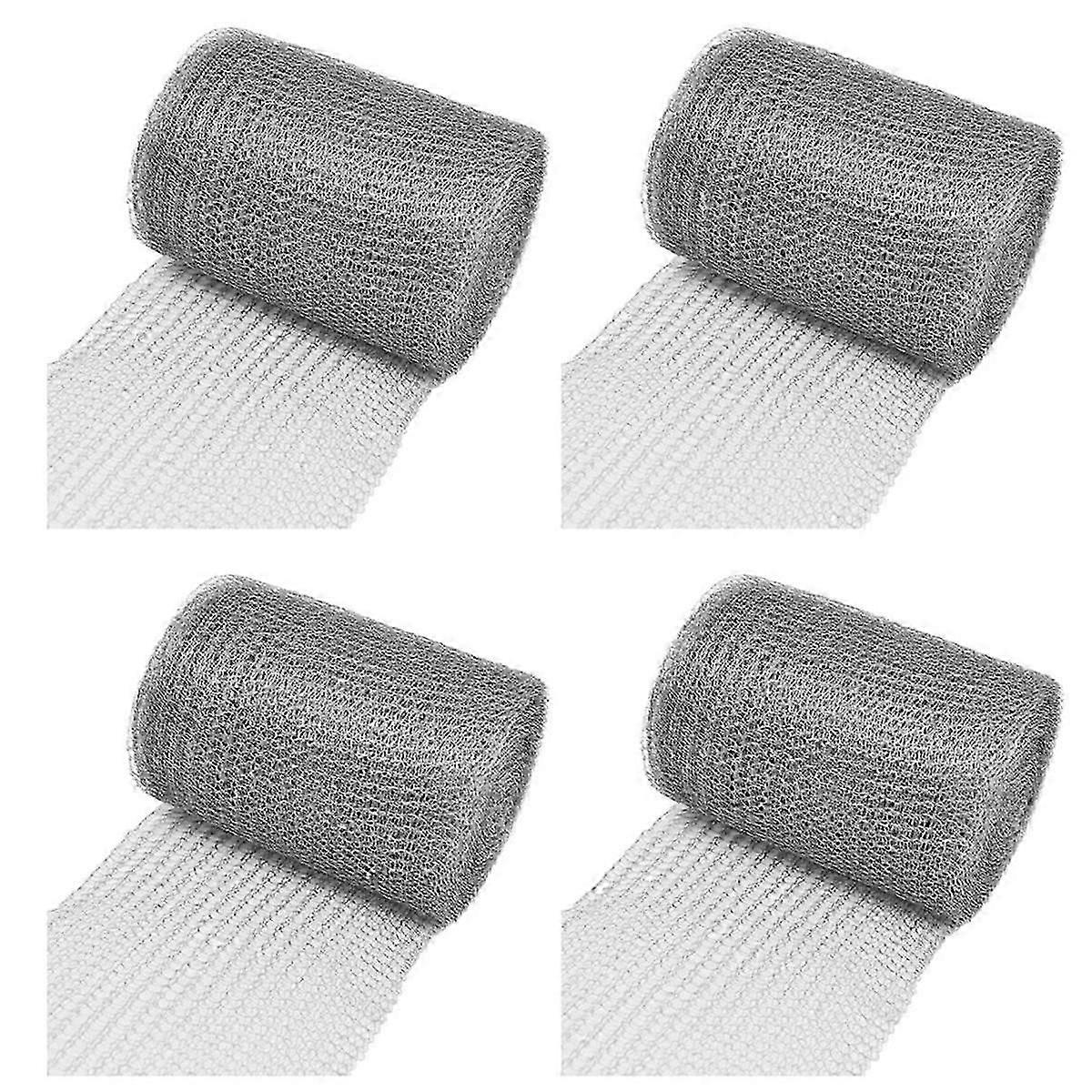 4X netting rustfritt stål 12,7 cm x 6 m netting finmasket rustfritt stålnett Lukk netting for