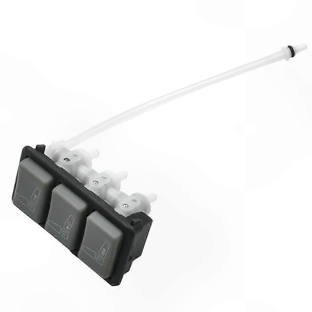 Truck Seat Lumbar Adjustment Valve with 3 Buttons for ISRI/MAN Seats