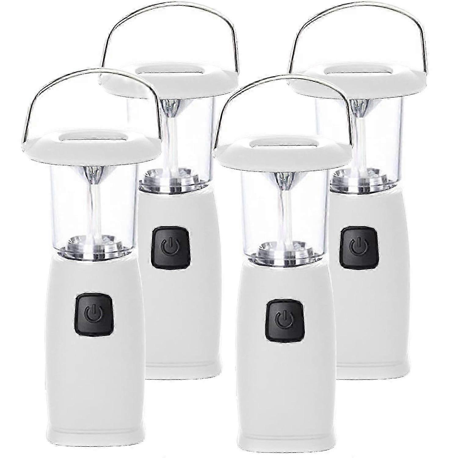 Lanterna solar de dínamo com manivela para camping - Lanterna portátil de 6 LEDs com gancho dobrável