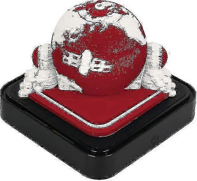 25-26 2024 Calendar Notepad With Light, Desk Calendar With Led Light, Creative Desk Calendar Diy Notepad, 3d Art Calendar Paper Sculpture House Sculpt