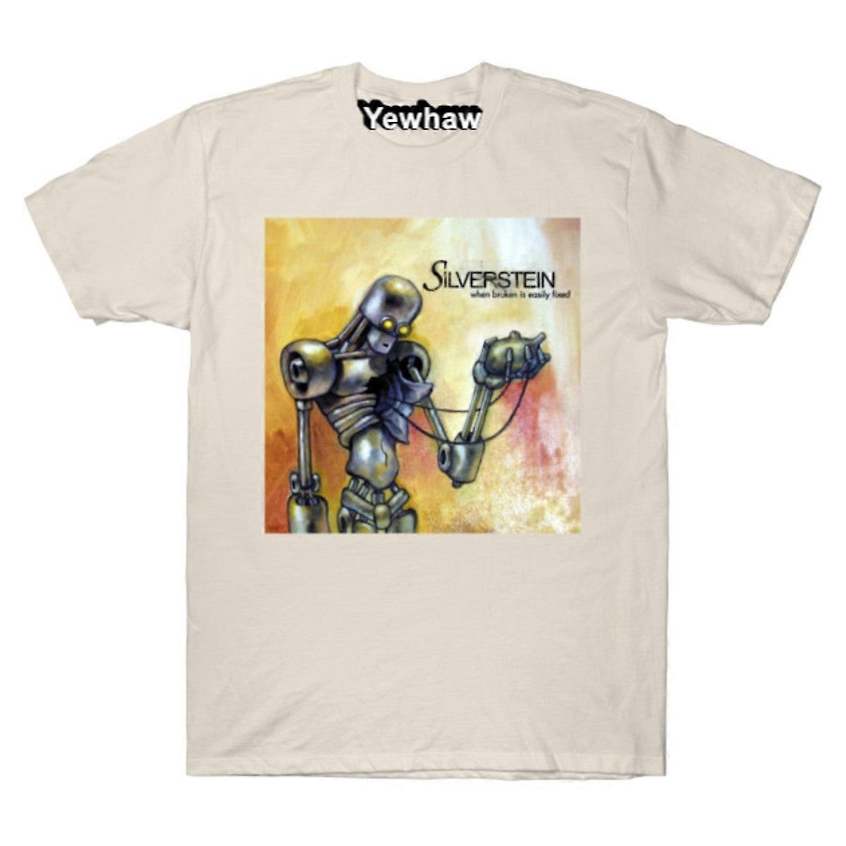 Silverstein T-Shirt mit Aufschrift „When Broken Is Easily Fixed“