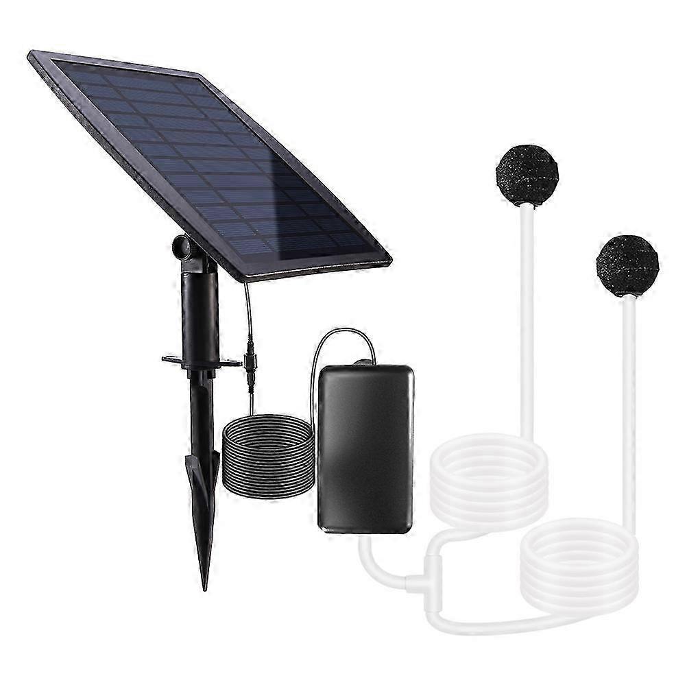 Pompe d’aération solaire pour étangs, conception compacte avec une durabilité à long terme