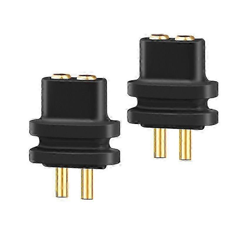 2 Pcs 2 Pin 0.78mm Female Socket Double Needle Socket Earphone Convex Female Socket for 0.7-0.8mm M