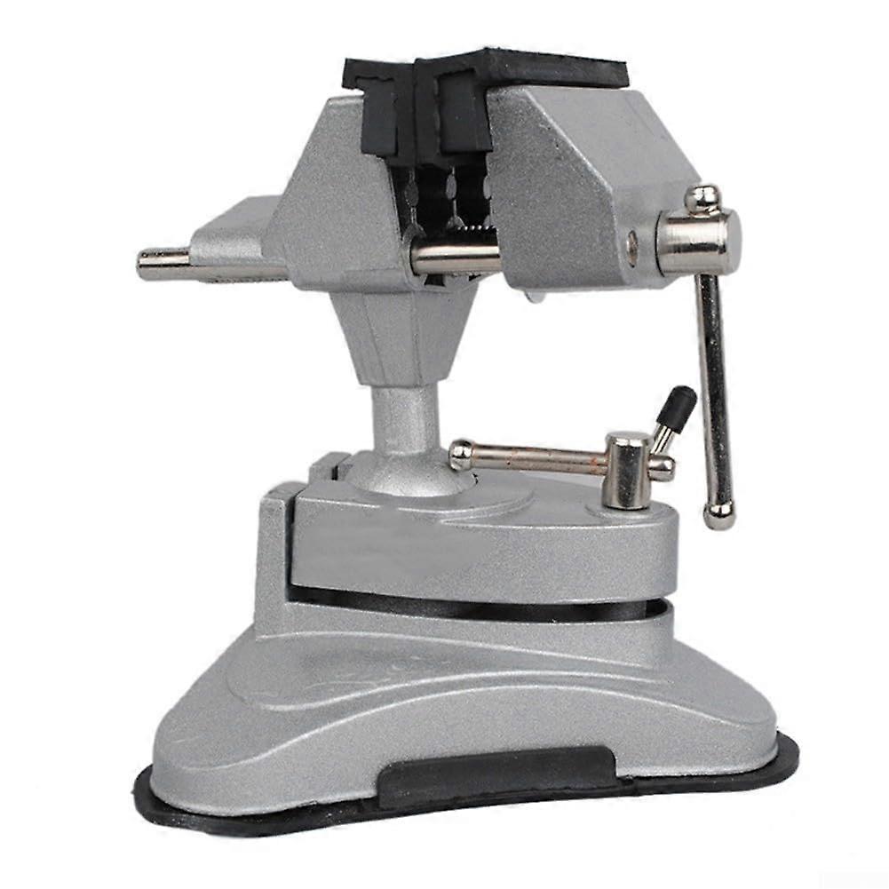 Table Suction Vise 360Degree Rotation, TBar Fastening Mechanism, Tabletop Mount, DIY Workshop Vise